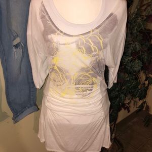 FREE PEOPLE graphic tunic